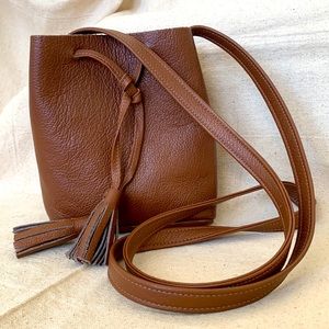 Schaffer LA “Greta” leather crossbody